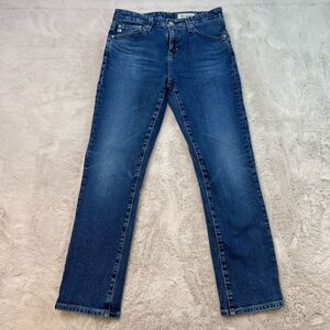 AG Adriano Goldschmied Womens Ex Boyfriend Slouchy Slim Jeans Size 25R Dark Wash